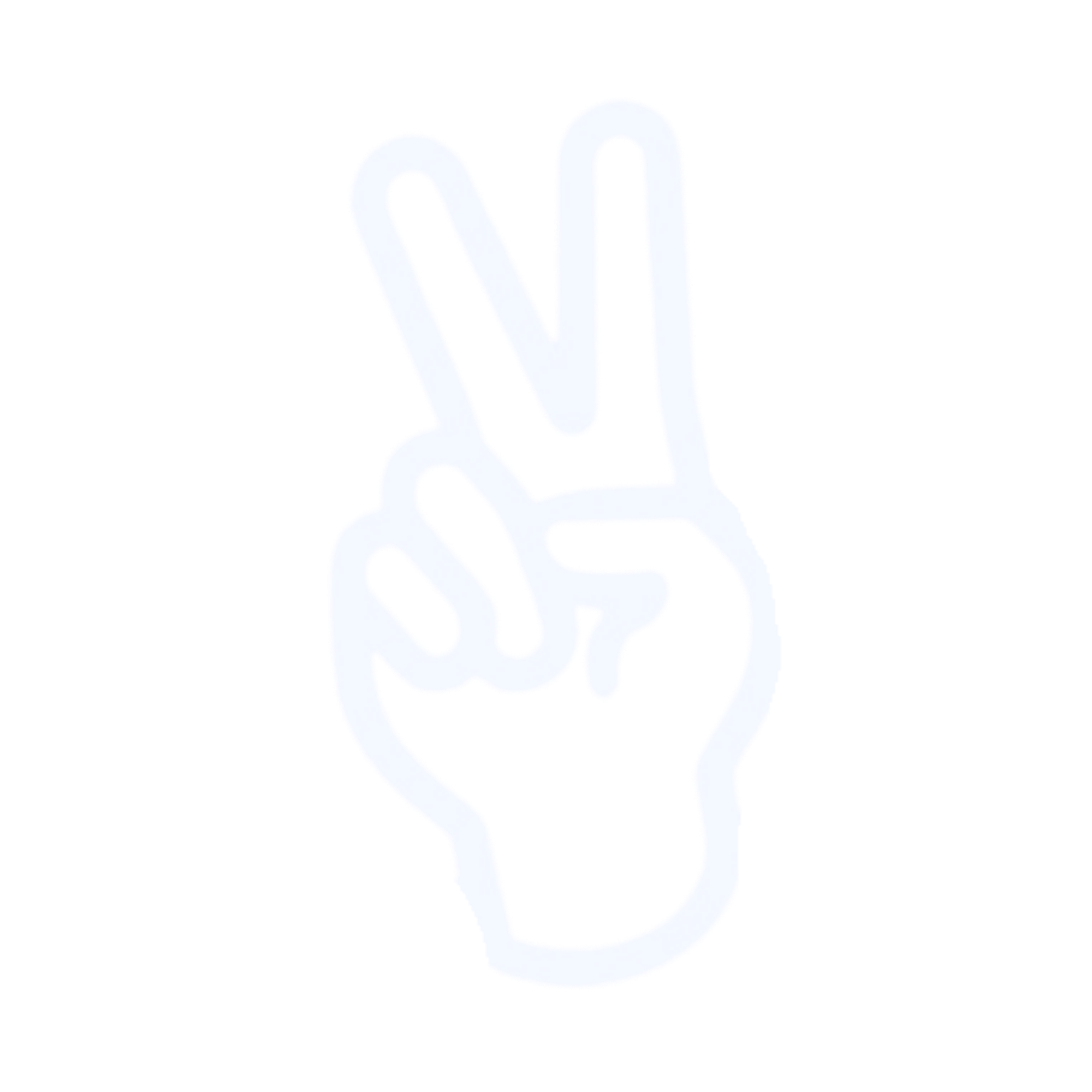 Dippi peace sign
